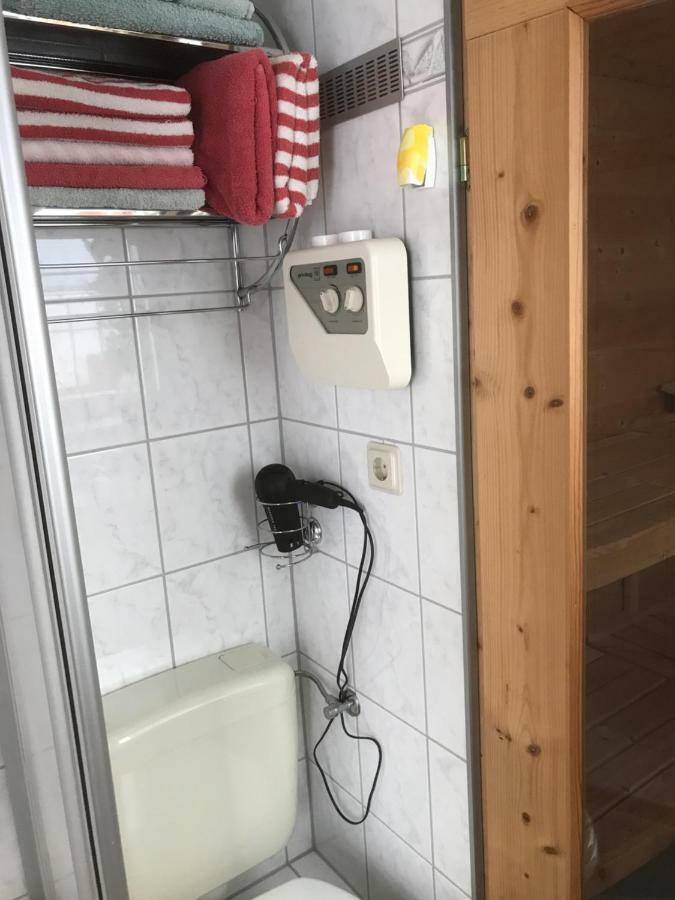 Ferienwohnung Hoppelnase Mit Eigener Sauna Langenstein المظهر الخارجي الصورة