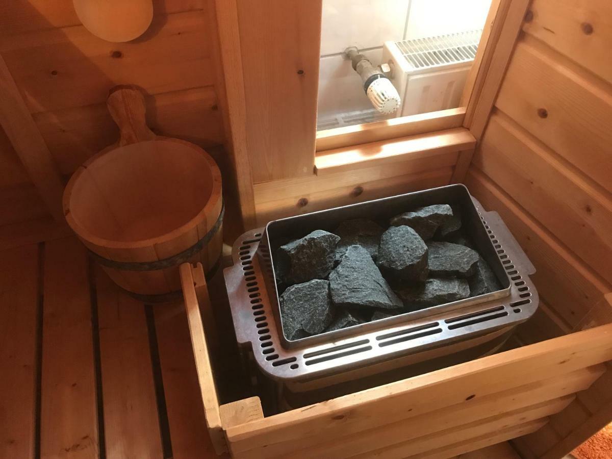 Ferienwohnung Hoppelnase Mit Eigener Sauna Langenstein المظهر الخارجي الصورة